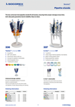 Pipette Stands Flyer Socorex EN Cover